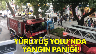 Yürüyüş Yolu’nda yangın paniği!